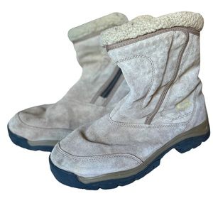 Sorel Waterfall Thinsulate Ultra Lined Tan Beige Winter Waterproof Boots Size‎ 9